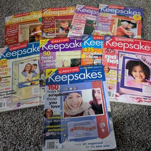 2004 Andenken Scrapbook Magazinen