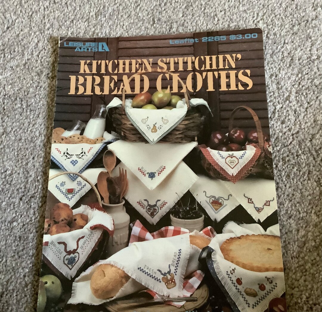 Cross Stitch Bread Cloths Etsy
