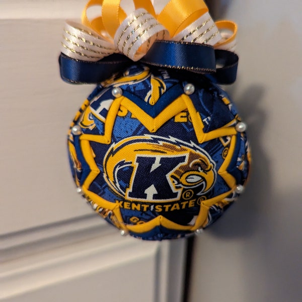 Kent State Christmas Ornament 