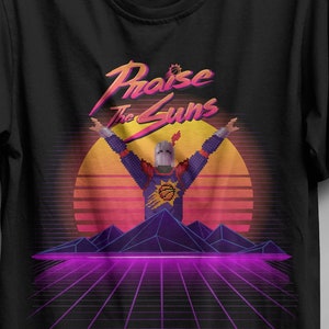 Praise The Suns Premium T-shirt / Phoenix Suns / Solaire of Astora / Basketball shirt / Videogames / The Valley Shirt