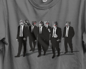 T-shirt Reservoir Bots / T-shirt Transformers / Decepticons / Dessins animés / Megatron / Reservoir Dogs