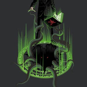 Love the Craft T-shirt / Lovecraft Tee / Cthulhu / Horror/ Literature/ Necronomicon image 3