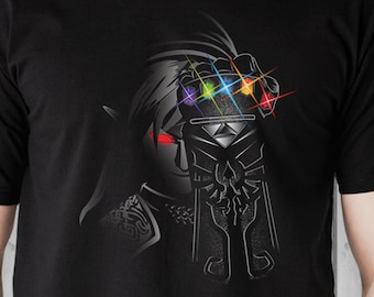 The Infinity Rupees T-shirt / Dark Link Tee / Thanos / The Infinity Gauntlet / Video games