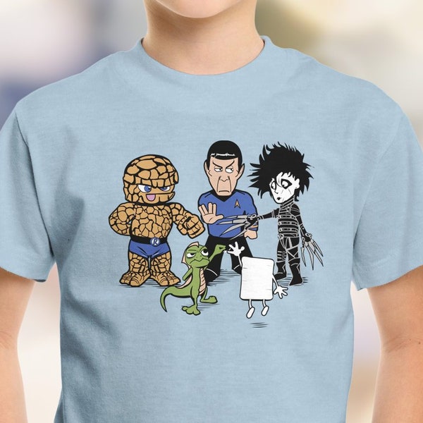 Rock, Paper, Scissors T-shirt / Big Bang Theory / Cute and Funny / Sci-Fi