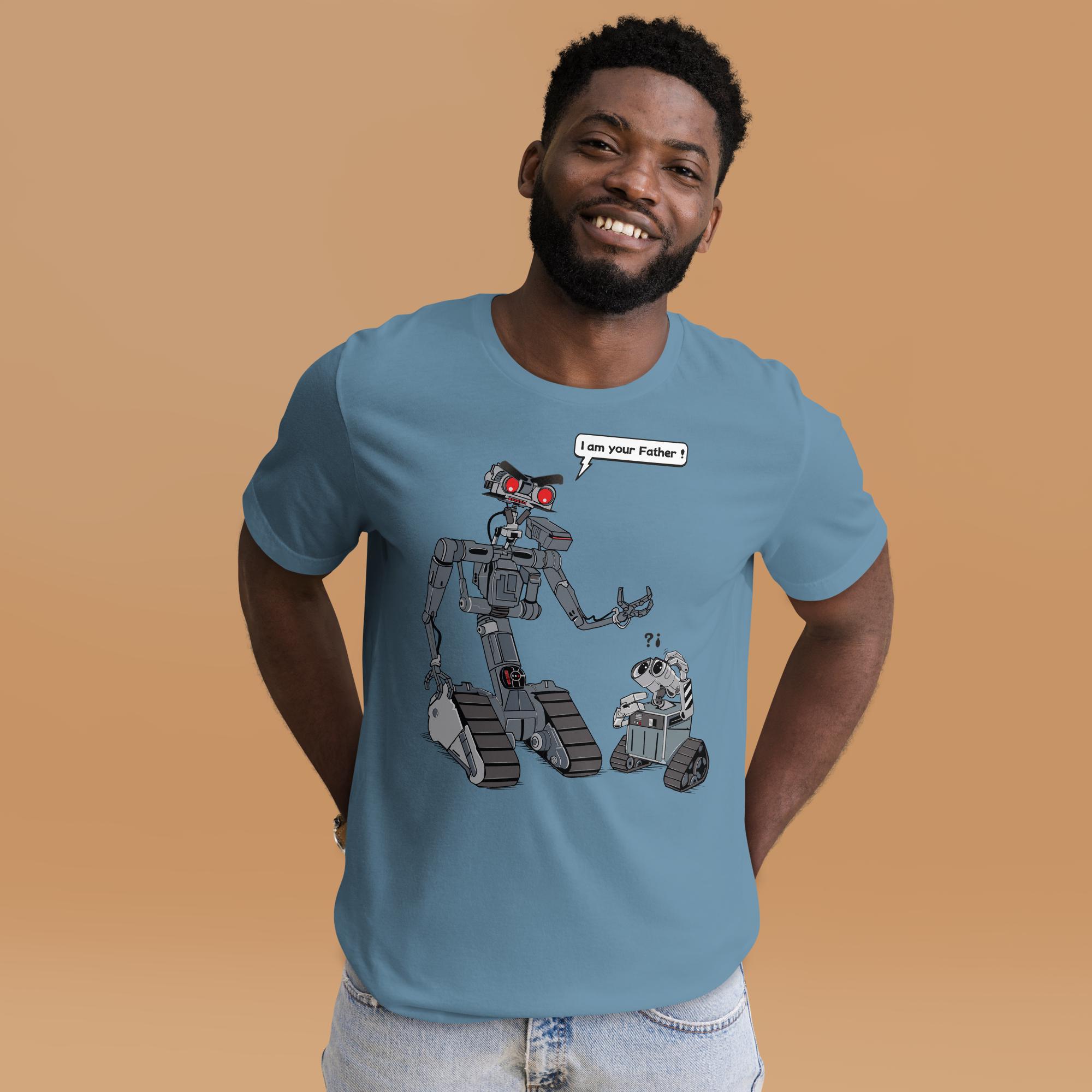 I Am Your Father Tee / Johnny 5 & Wall-e Parody / Short Circuit