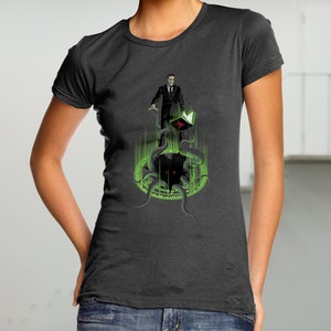 Love the Craft T-shirt / Lovecraft Tee / Cthulhu / Horror/ Literature/ Necronomicon image 4