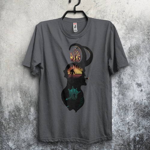 Paranormal Agents T-shirt / Hellboy & Abe Sapien Tee / Comic / - Etsy