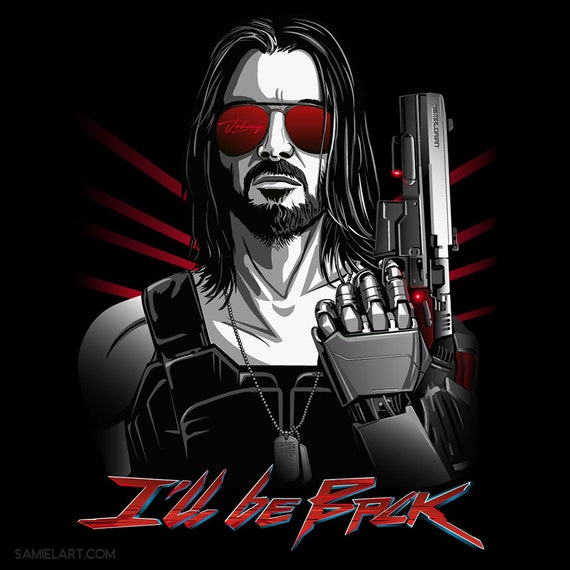 Always on My Mind T-shirt / Cyberpunk 2077 / Johnny