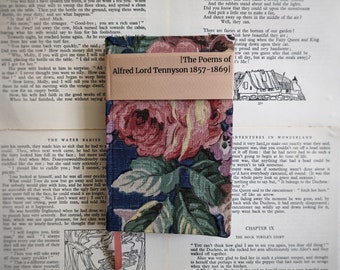 A selection of Tennyson poems published in 1925 and rebound in a 1940's fabric.