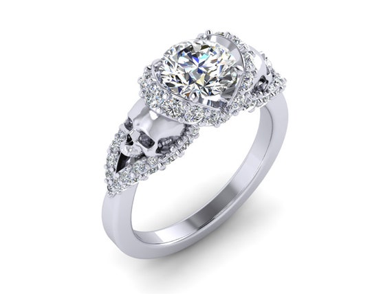 Secret skull deals engagement ring
