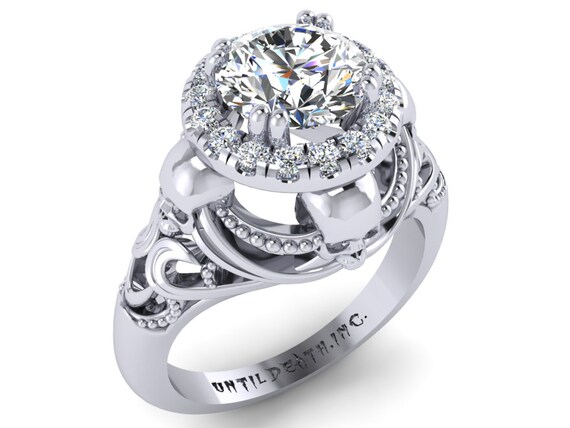 Secret skull deals engagement ring