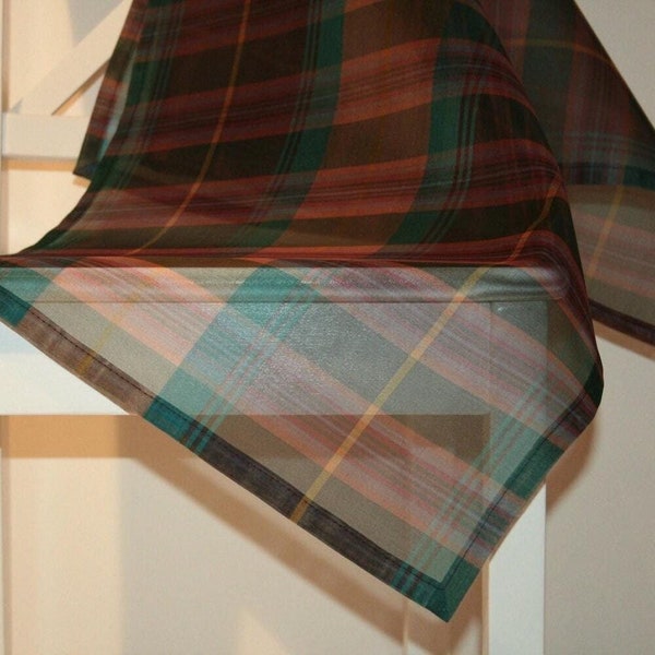 Gow (of Skeoch) Tartan Crest Table Runner - Cotton table runner main image 0