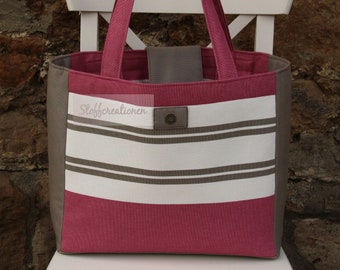 Luxury Tote Bag, Handmade Shopping Bag, Pink Shopping Bag, Luxury Bag, Shopper Tote Bag, Shopper Tote, Shopper Handbag pink, Tote Bag big