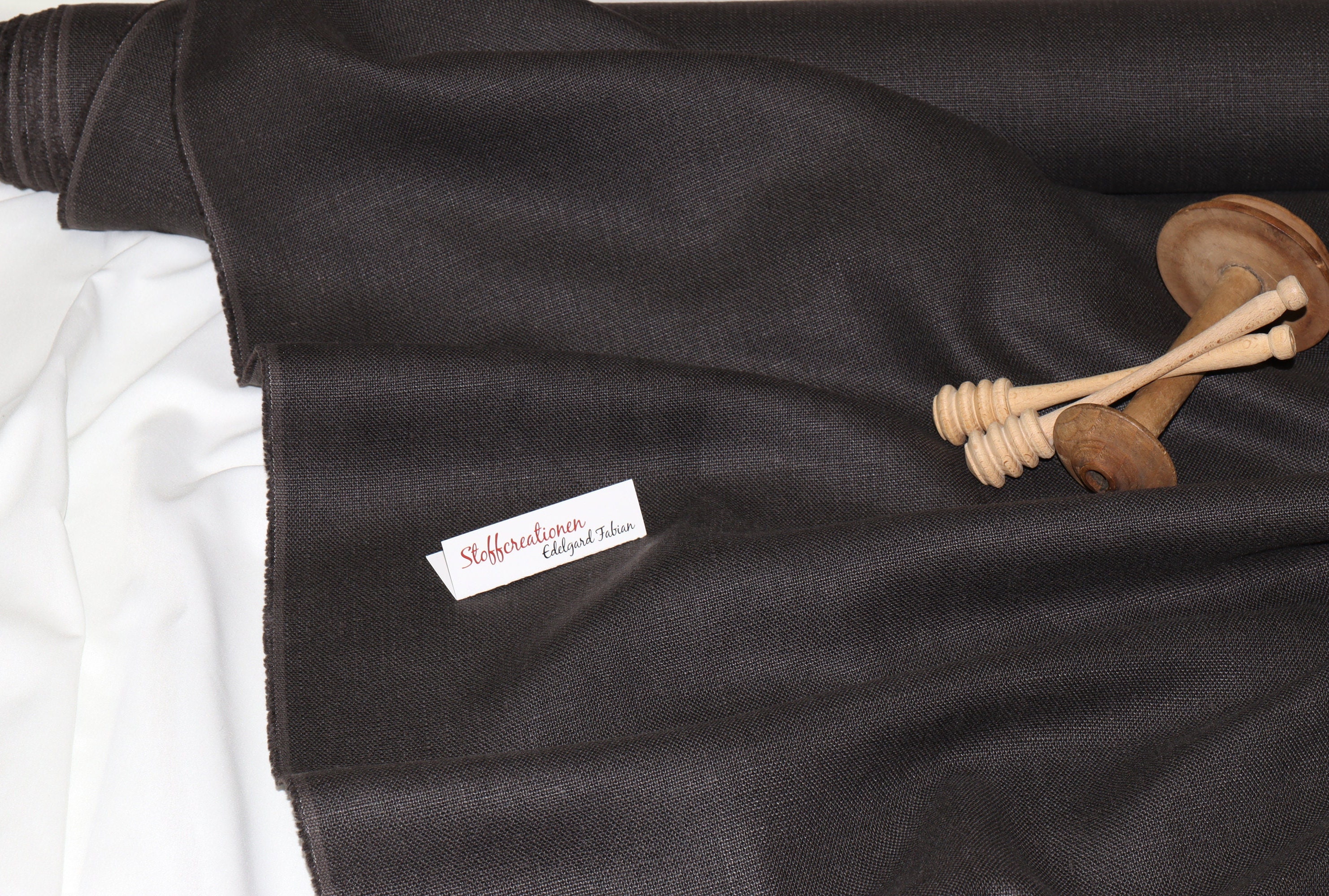 Luxurious Belgian Linen by the Yard, Stonewashed Heavy