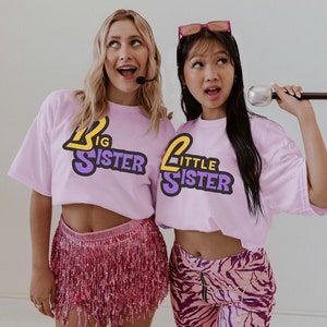 Best of Both Worlds Fam Tees / Pink Sorority Big Little Tees / Pink Big Little T-Shirts / Sorority Big Little Shirts / Sorority Fam Shirts