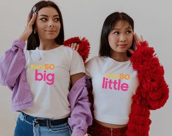 That’s So Fam Tees / White Sorority Big Little Tees / White Big Little T-Shirts / Sorority Big Little Shirts / Sorority Fam Shirts