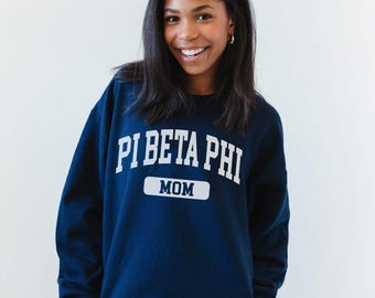 Moletom Navy Sorority Mom