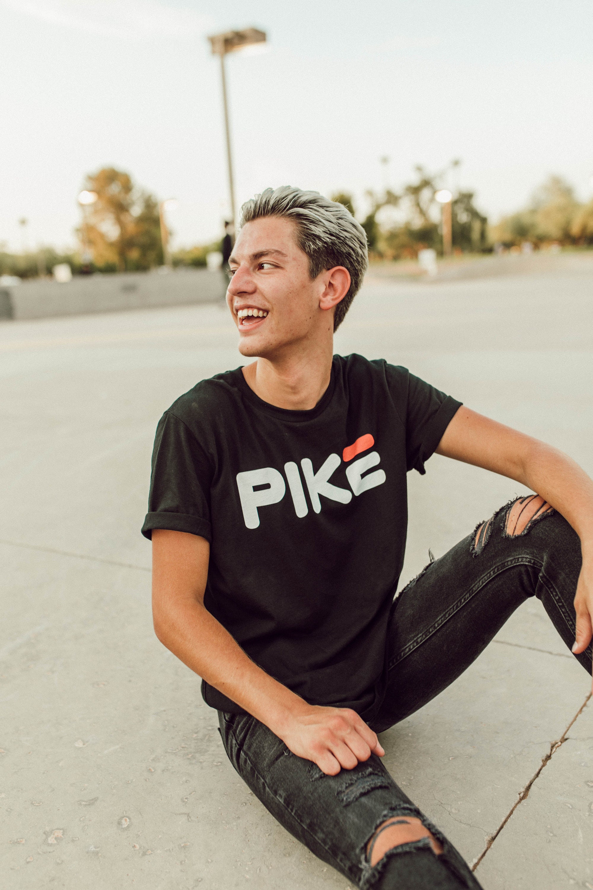 Old Skool PIKE Tee PIKE Frat Shirt Greek Apparel Greek Etsy
