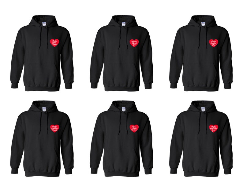 Embroidered Heart Sorority Hoodie / Greek Sweatsuit / Etsy