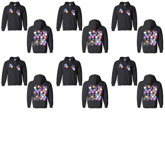 Black greek apparel sale
