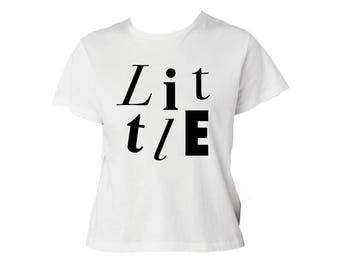 News Flash Fam Baby Tee / White Sorority Big Little Tees / White Big Little T-Shirts / Sorority Big Little Shirts / Sorority Fam Shirts