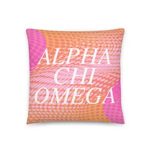 Color Moves Pillow / Sorority Throw Pillow / Sorority Decor / Sorority Gift / Greek Pillow