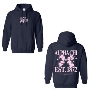 Bows LDN Sweatshirt Navy main image 1