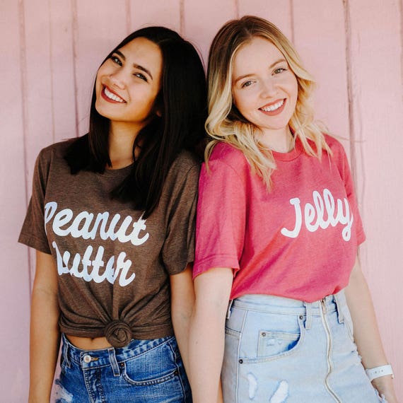 Peanut Butter \u0026 Jelly Tees / Bff Shirts 