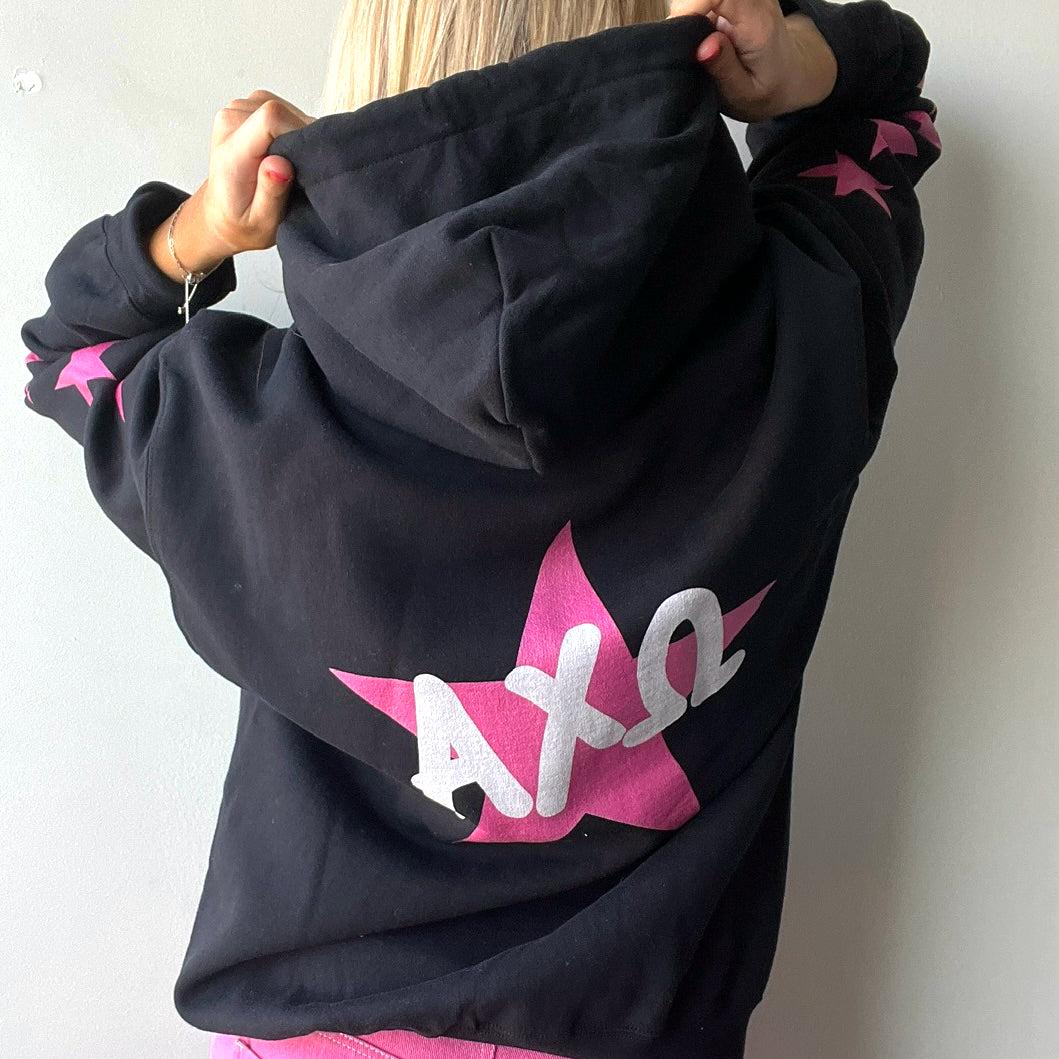 Written In The Stars Hoodie / Black Sorority Hoodie / Black Sorority Sweatshirt / Sorority Apparel / Greek Apparel