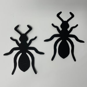 Black Ant Die Cuts - Ant Decorations - Insect Bulletin Board Cut Outs - Ant Cut Outs - Insect Die Cuts - Insect Cut Outs - 25 pieces