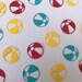 Red, Yellow, & Blue Beach Ball Confetti - Beach Ball Decor - Beach Party Decorations - Summer Party Decorations - Pool Party Decorations
