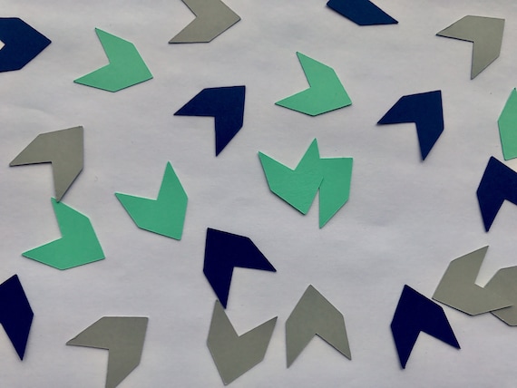 150 pieces Boy /"Wild One/" 1st Birthday Over Sized Table Confetti Die Cuts