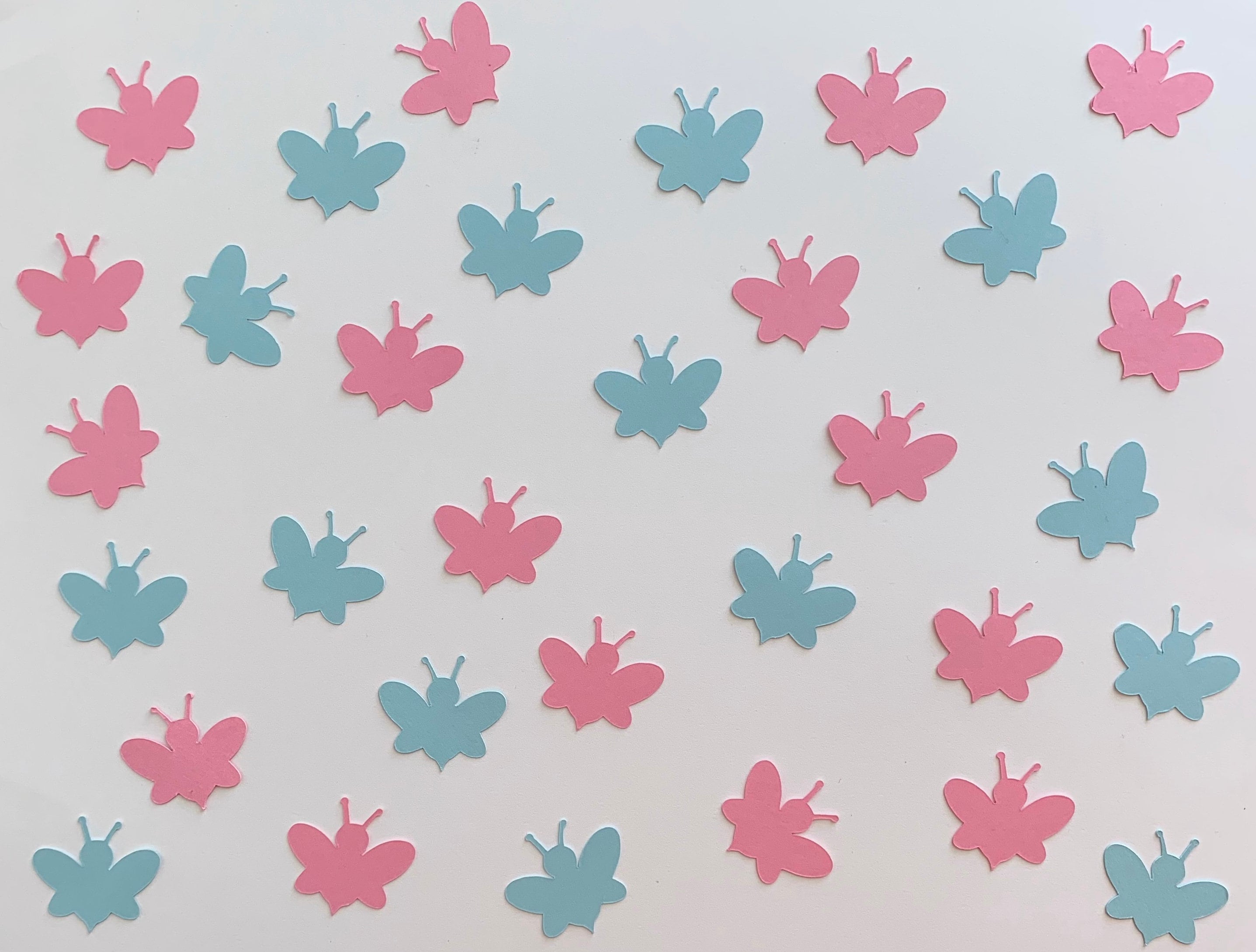 What Will It Bee Confetti Bee Gender Reveal Bee Confetti Gender Reveal Confetti Bee Baby Shower Boy or Girl Shower 200 pieces
