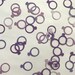 Shades of Purple Engagement Ring Confetti -Engagement Party Decorations - Bridal Shower Decor- Wedding Ring Decor - Bachelorette Party Decor