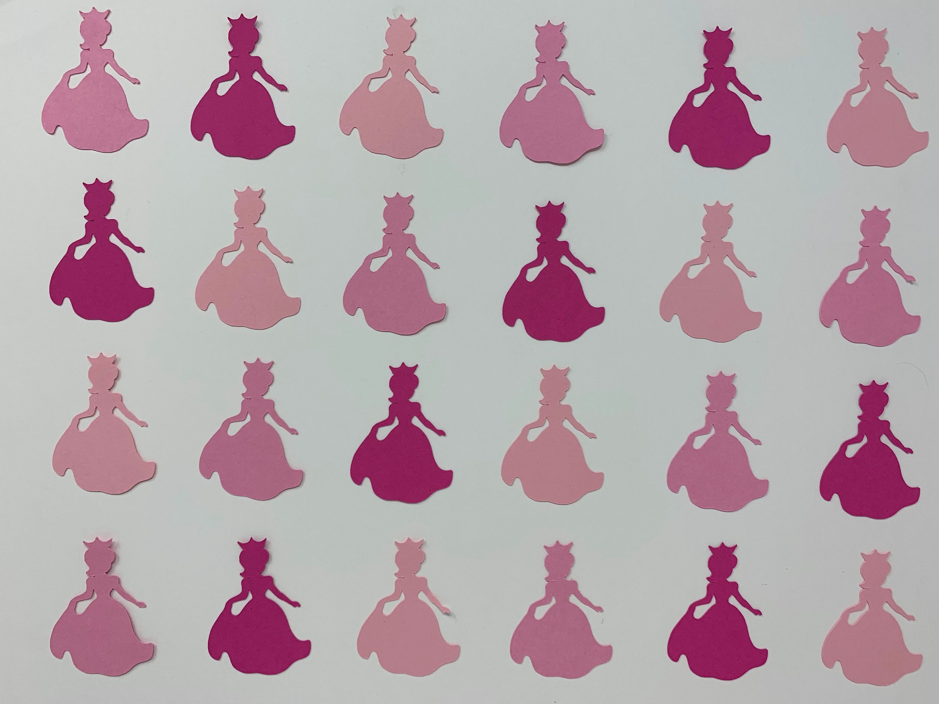 Princess Confetti Pink Princess Confetti Princess Birthday Party Princess Baby Shower Princess Decor Girl Birthday 150 pieces