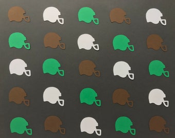 Football Helmet Confetti - Football Confetti - Football Party Decor - Football Shower - Football Baby Shower - Sports Decor - 150 pieces