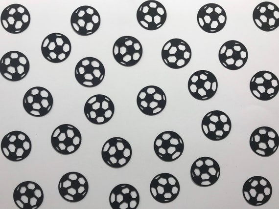 Soccer Ball Confetti Soccer Ball Decorations Soccer Etsy