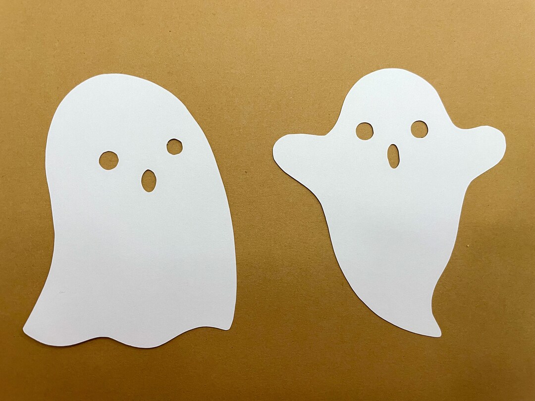 Ghost Die Cuts - Ghost Decorations - Halloween Die Cuts - Ghost ...