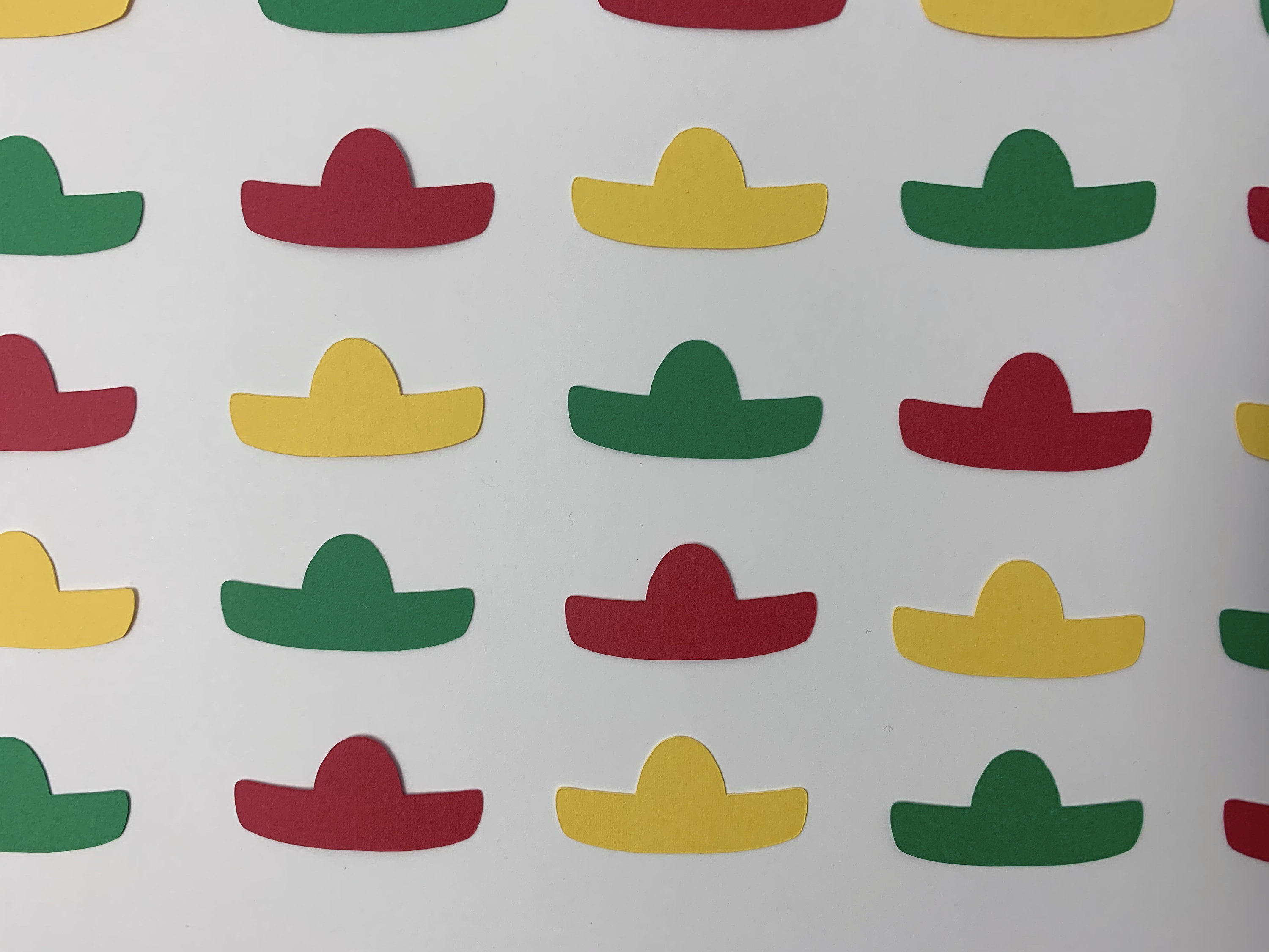 Sombrero Confetti Taco Tuesday Confetti Fiesta Confetti Babys First Fiesta Decor Taco Party Decorations Taco Party 150 pieces