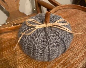 Crochet Fall Pumpkin