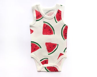 hat bunny onepiece Watermelon baby onesie short sleeve bodysuit unicex baby clothes fish bodysuits baby bodysuit in watermelon print
