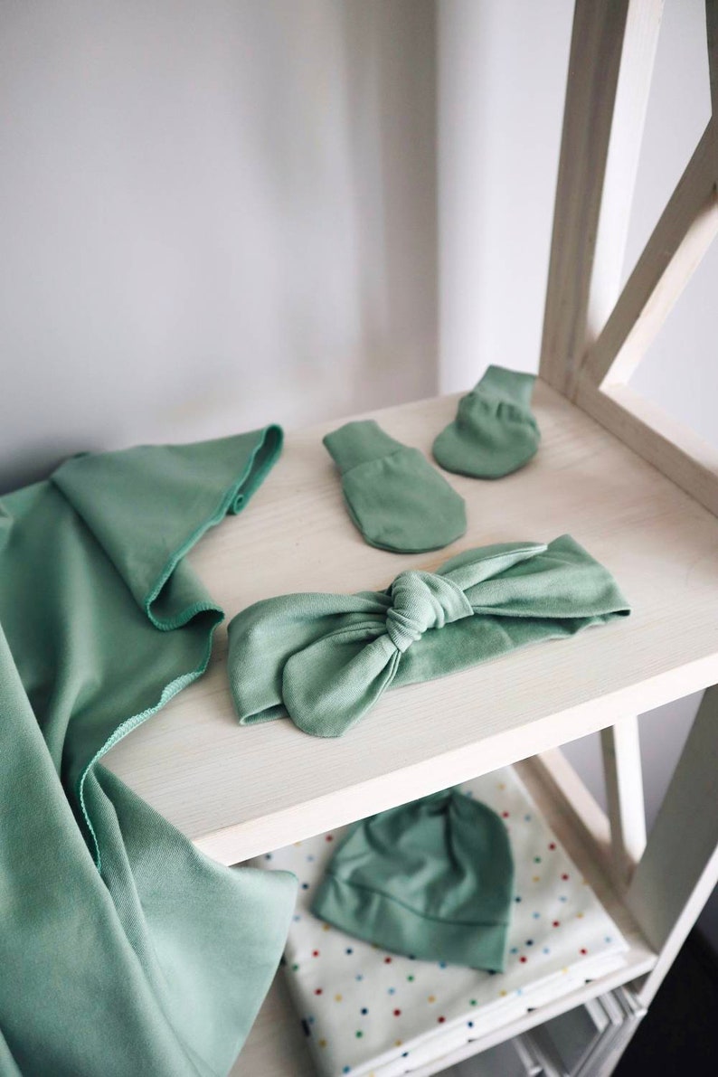 Newborn Swaddle Set Swaddle Set Girl Carseat Blanket Etsy