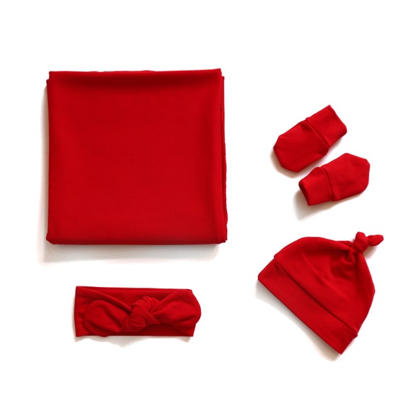 red swaddle