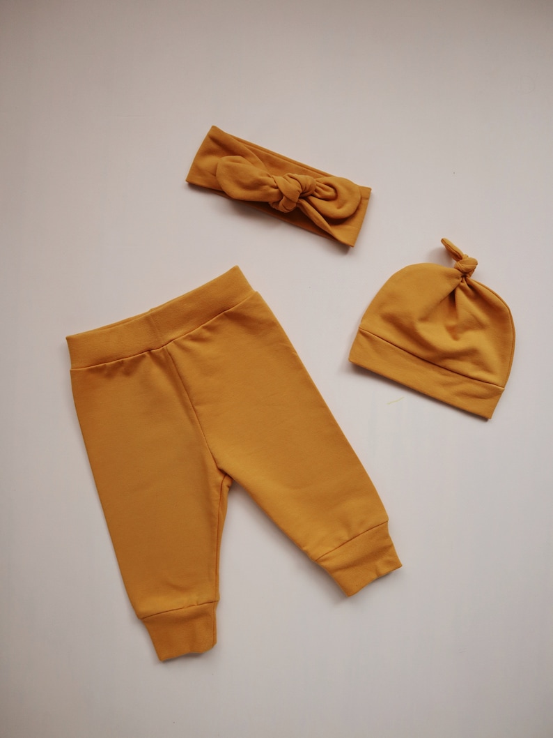 Mustard Pants Baby Joggers Baby Pants Baby Harem Pants Etsy UK