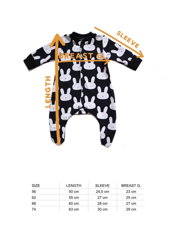 monochrome baby clothes