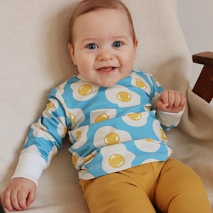 Eggs sweaters and joggers - Cotton Sweatshirt - Sweatpant Set - Outfit For Toddler - Baby Sweatpants and Jogger -Long Sleeve Baby Jogger Set