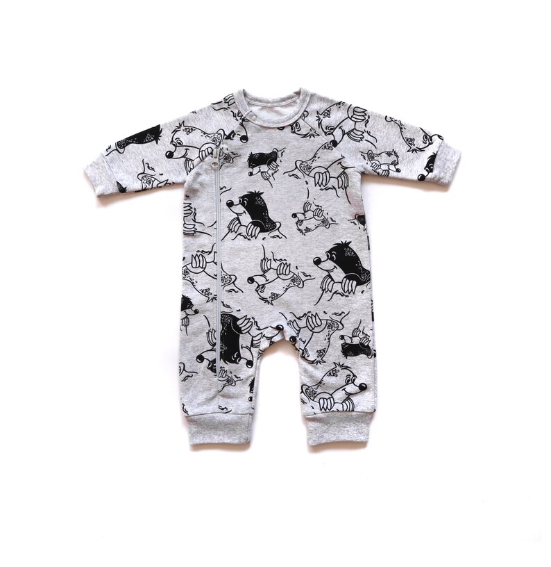 Baby Boys' Penguin Print Romper & Pants Set – Mint Green & Blue main image 1