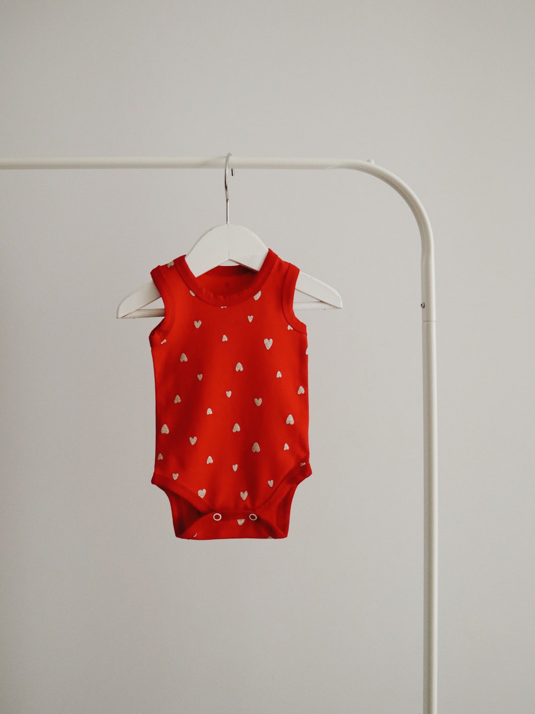 Red Onesie® Baby Onepiece Red Baby Onepiece Red Baby Bodysuits Short