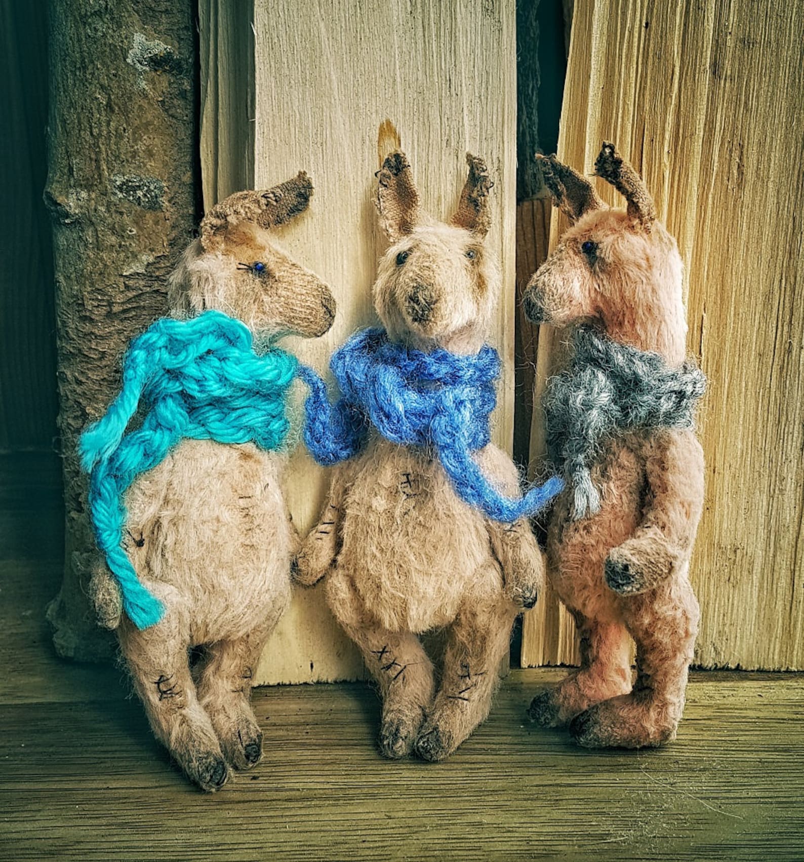 llama fur teddy bear