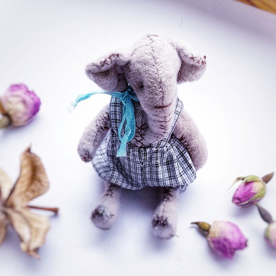 mini elephant teddy